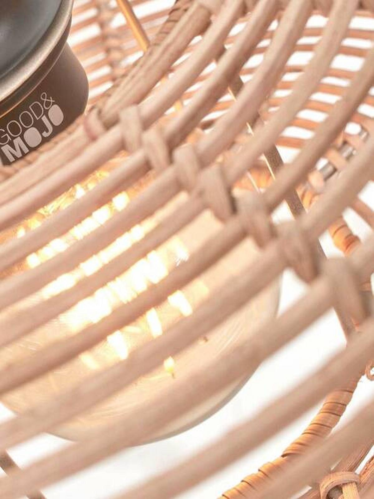 Deckenleuchte Tanami/C/4010/N - Naturfarben, Trend, Holz (40/40/10cm) - Good & Mojo