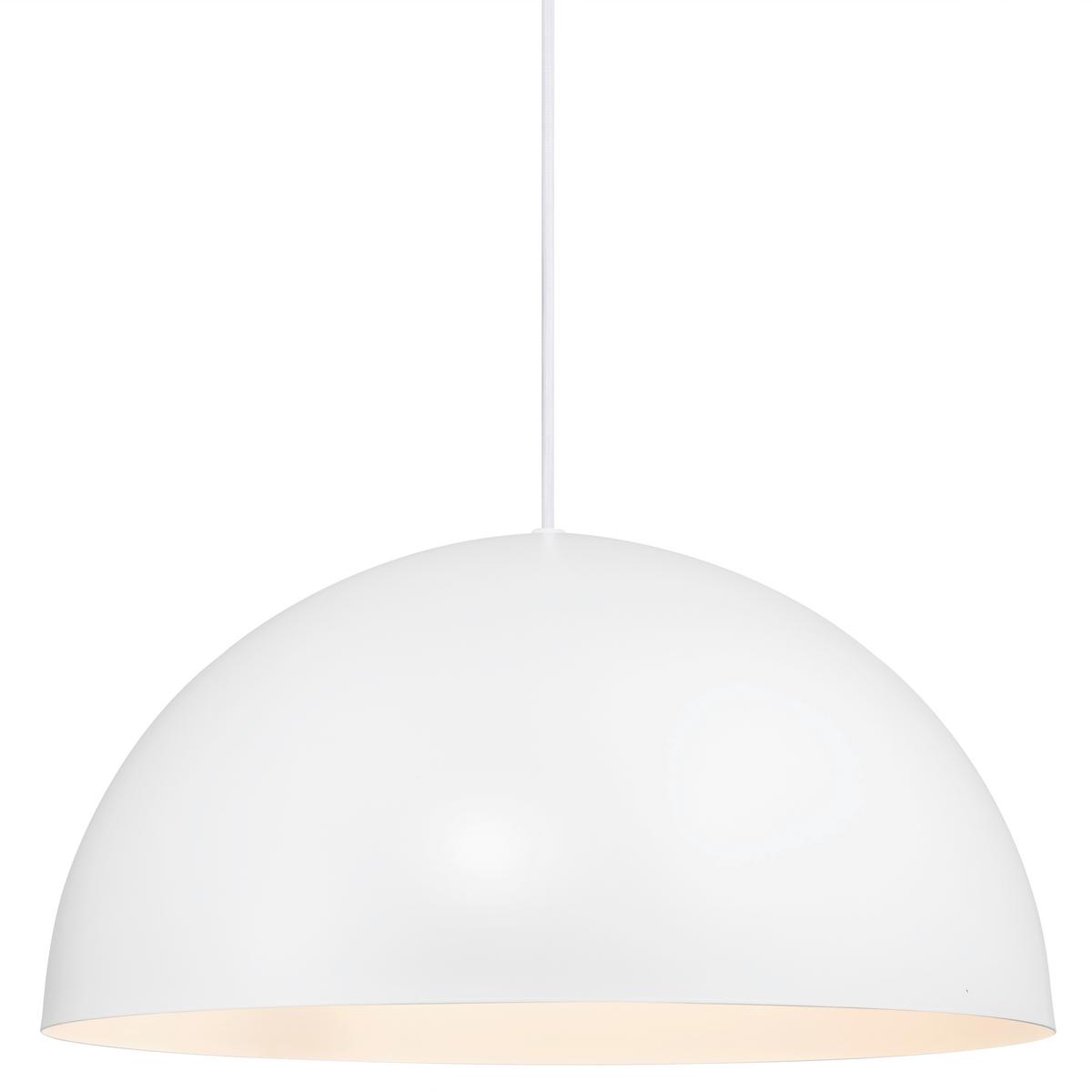 Hängeleuchte Ellen Weiß D: 40 cm - Weiß, Basics, Metall (40/220cm) - Nordlux