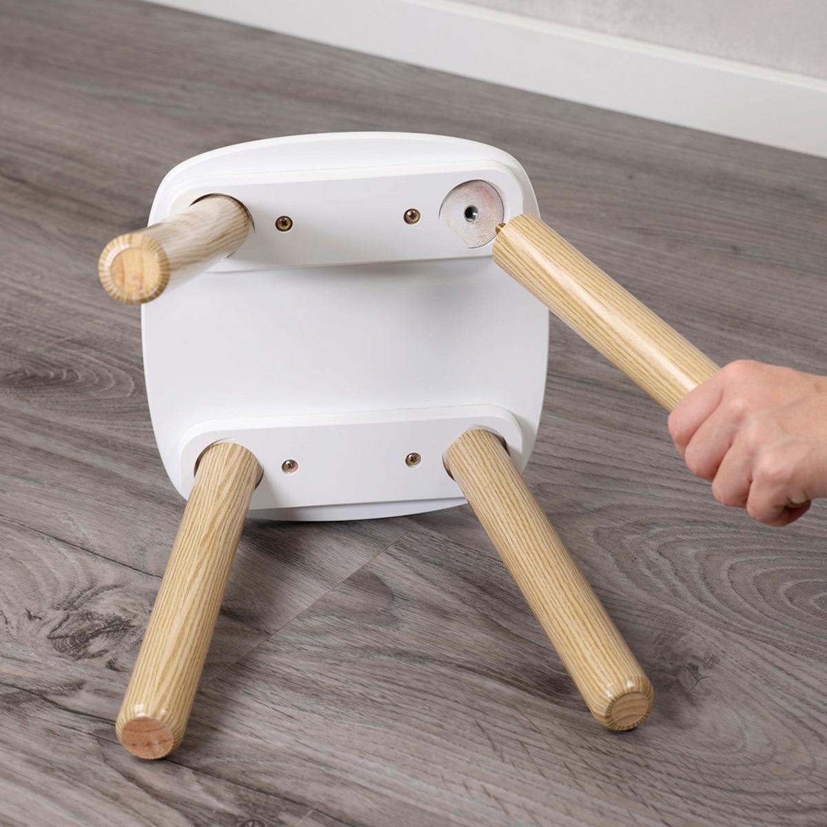 KINDERSITZGRUPPE Kiefer/Weiß B: 38cm - Weiß/Kieferfarben, Basics, Holz/Holzwerkstoff (38/43,5/58cm) - Kesper