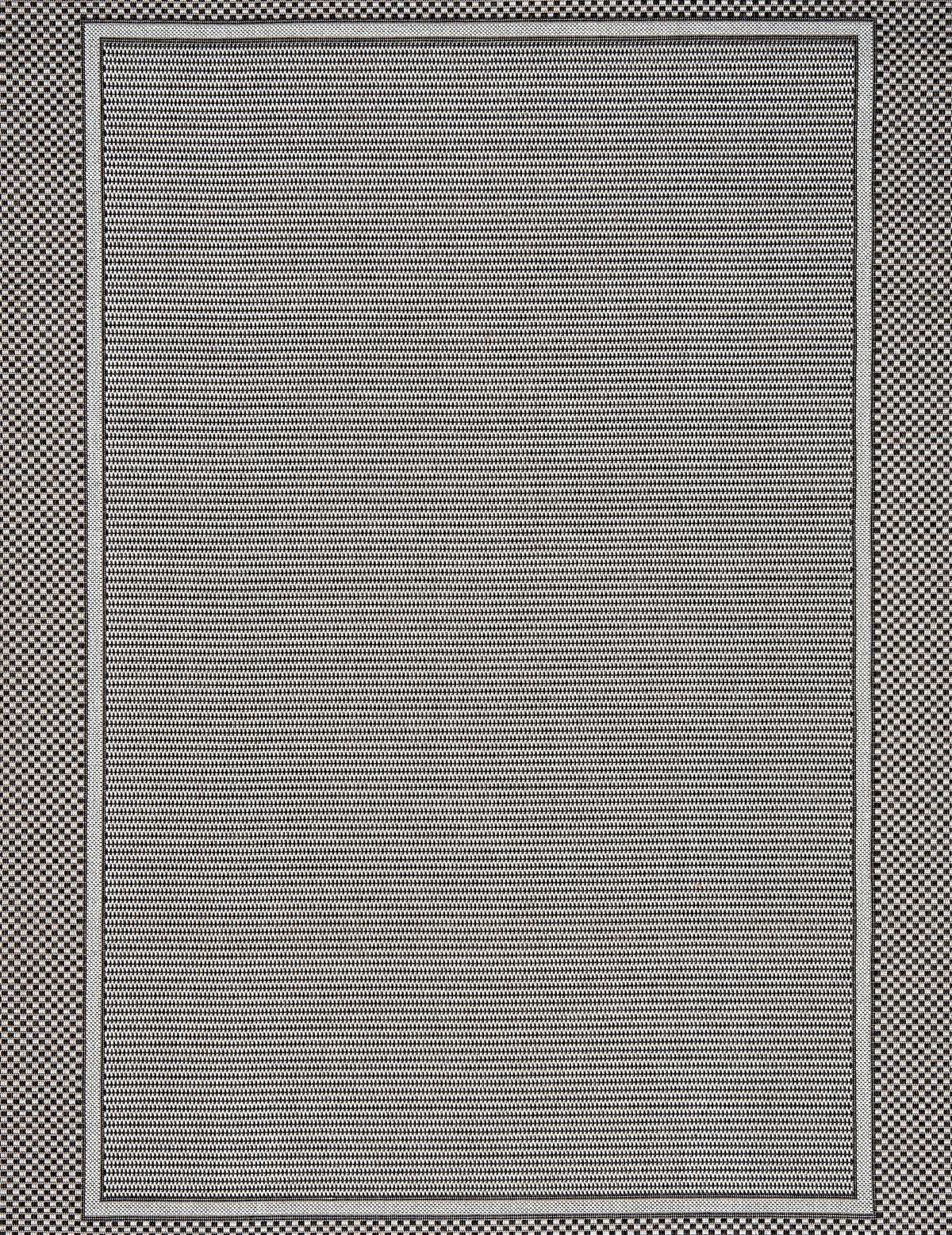 Flachwebteppich Anthrazit / Silber Paul 80x150 cm - Anthrazit, Basics, Textil (80/150cm) - James Wood