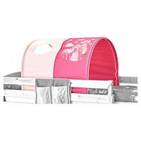 Tunel na hranÍ růžový koník - růžová/pink, Konvenční, kov/textil (100/73/87cm) - MID.YOU