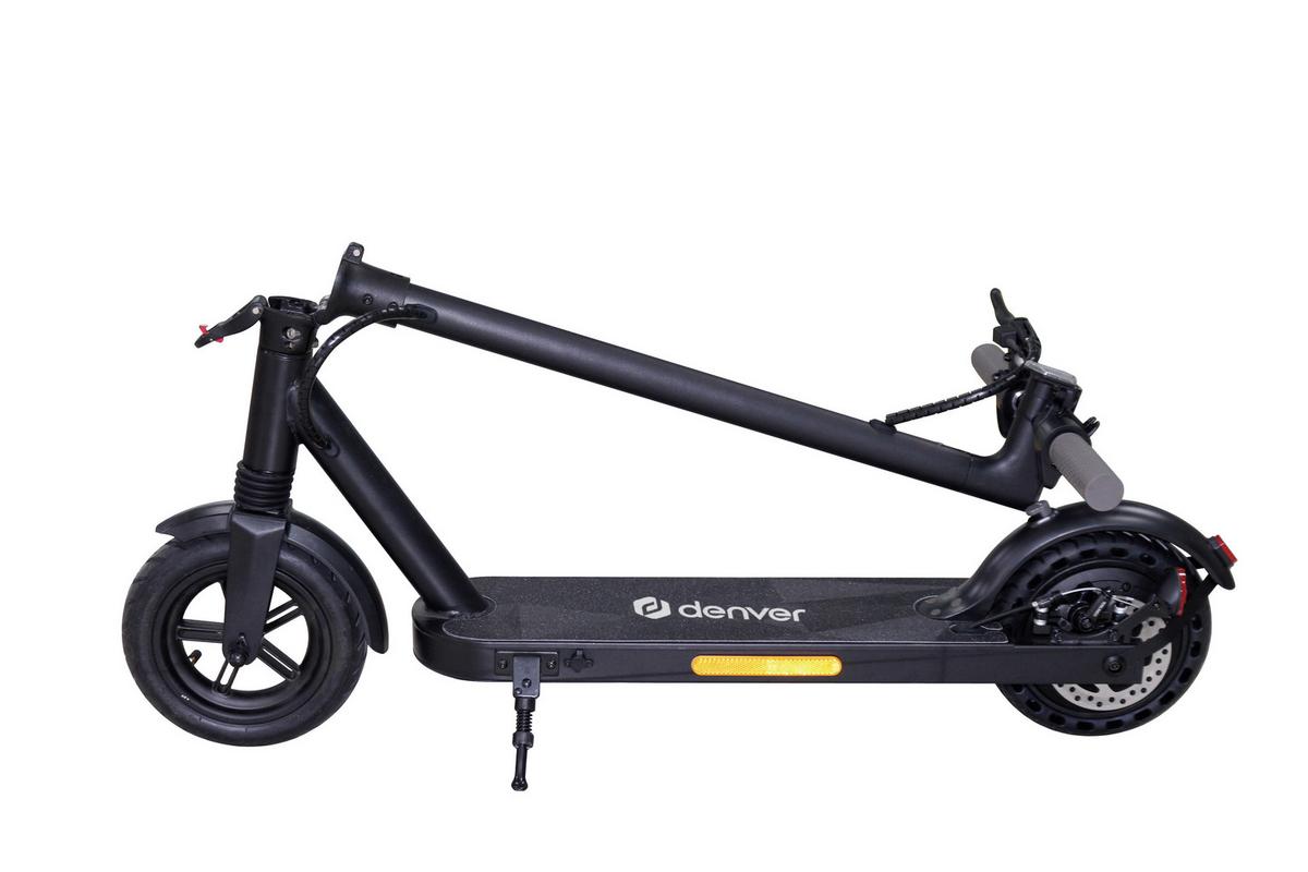 Elektroscooter Denver - Schwarz, LIFESTYLE, Kunststoff (43,5/115/106,5cm)