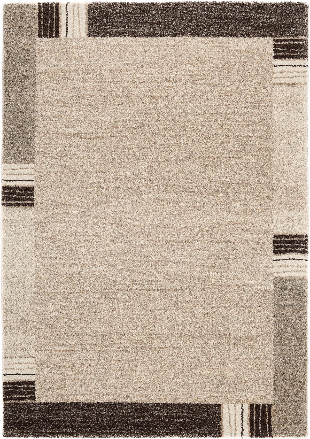 Webteppich Palazzo Lobo Braun/Beige 200x290 cm - Beige/Braun, KONVENTIONELL, Textil (200/290cm) - Novel