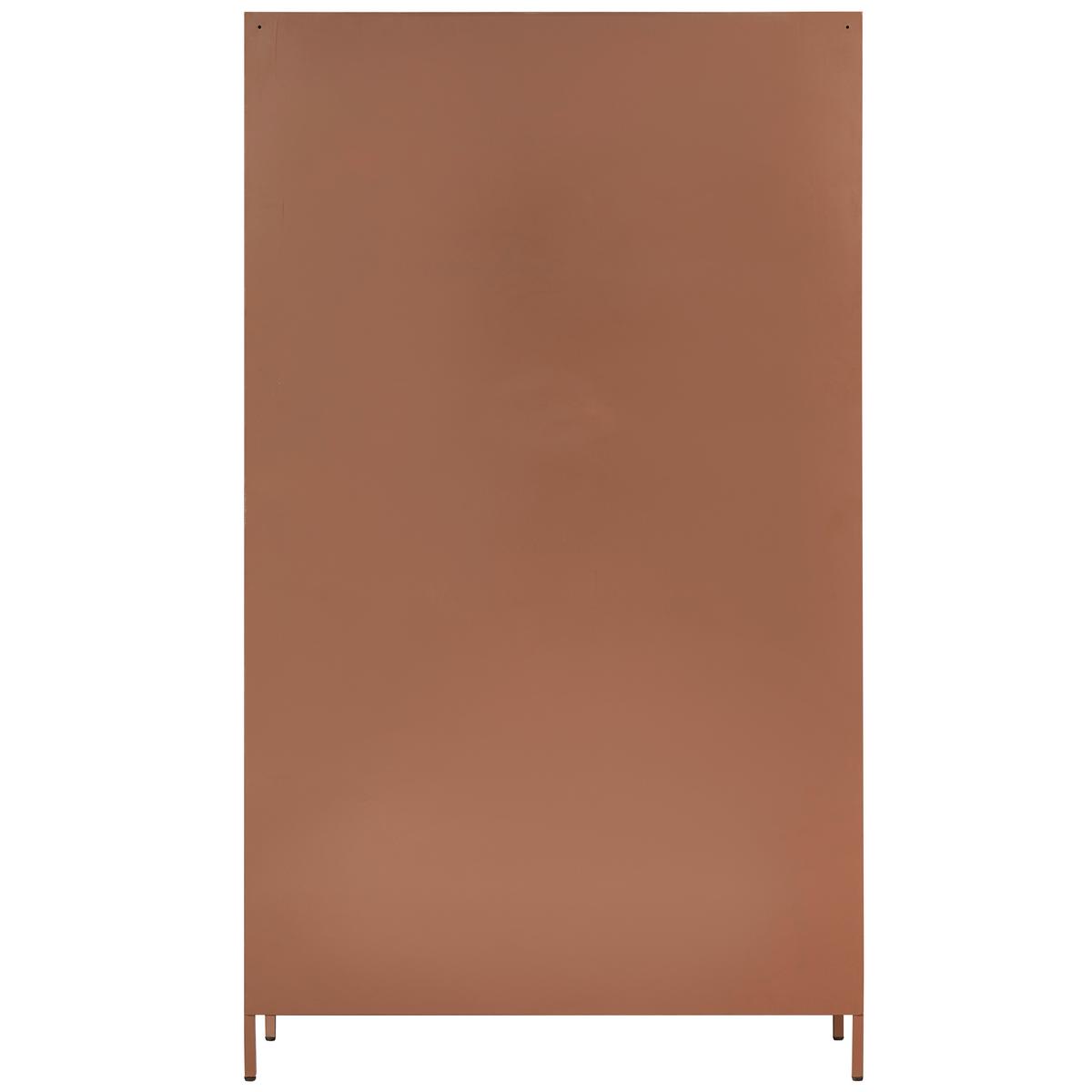 Vitrine Ronja Braun B: 110 Cm - Braun, Design, Glas/Metall (110/189/43cm) - Livetastic