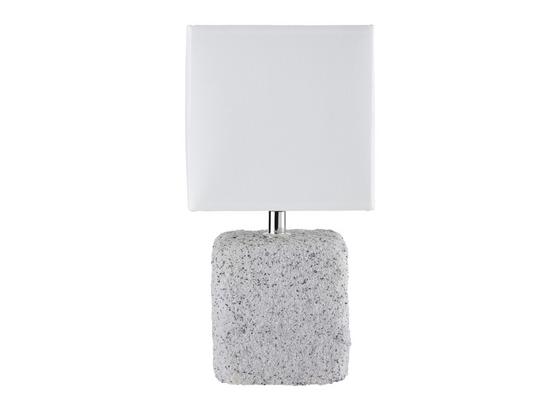 Stolová Lampa Lucy Max. 60 Watt - sivá, Štýlový, keramika (14,5/28/14,5cm) - Modern Living Stolová Lampa Lucy Max. 60 Watt - sivá, Štýlový, keramika (14,5/28/14,5cm) - Modern Living