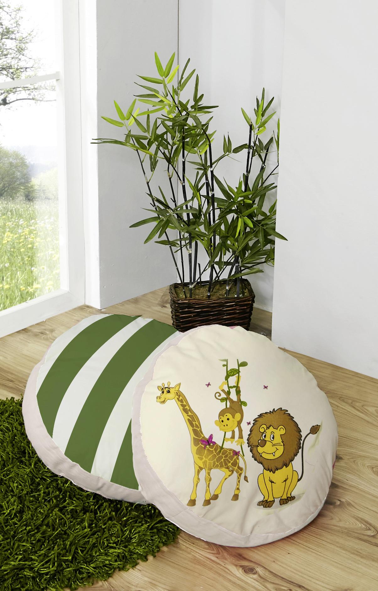 Zierkissen 40x40 cm Baumwolle Multicolor - Multicolor, KONVENTIONELL, Textil (40/40cm) - MID.YOU
