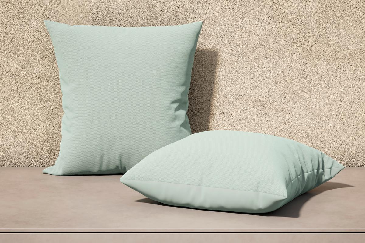 VONKAJŠÍ VANKÚŠ DIVINA - zelená, Modern, textil (45/4/45cm) - Bessagi Garden