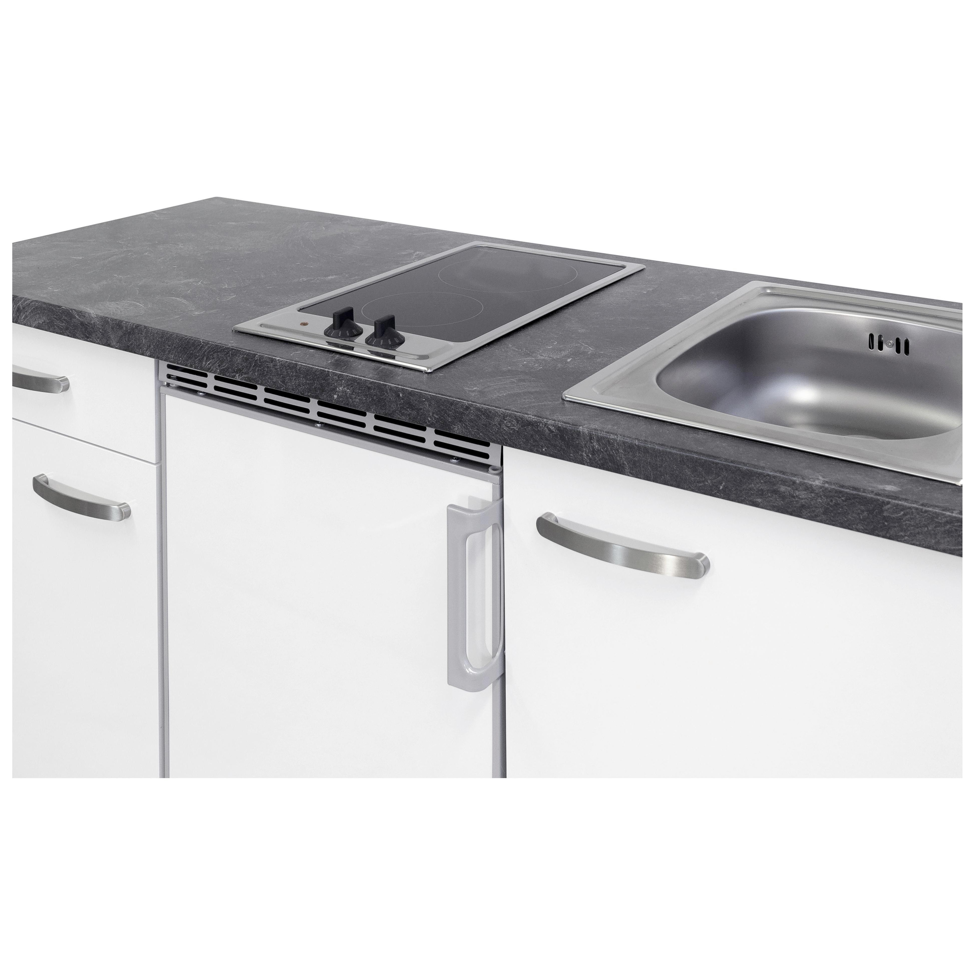 Küchenblock Alba 150cm Weiß online kaufen Möbelix