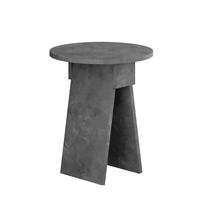 Beistelltisch Chen Grau D: 42 cm - Grau, Design, Holzwerkstoff (42/50cm) - Livetastic
