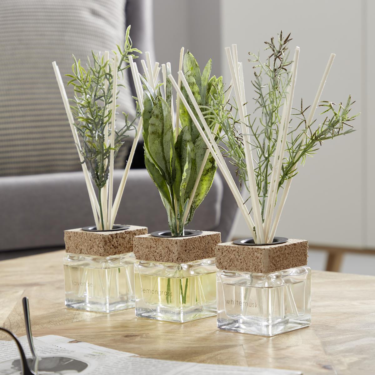 Diffúzor Eileen - zöld, Basics, műanyag/üveg (7/22/7cm) - Luca Bessoni