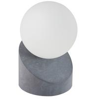 Led-tischleuchte 503001486x Alisa - Dunkelgrau/Weiß, Design, Glas/Metall (10/16cm) - Novel