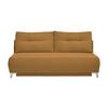 Schlafsofa Ari Goldfarben Cord, B: 198 cm - Chromfarben/Goldfarben, MODERN, Textil (198/90/100cm) - Livetastic