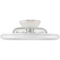 LED stropní svítidlo Luftiku s ventilátorem Ø 59cm - bílá, Konvenční, plast (59/19,5cm) - Premium Living