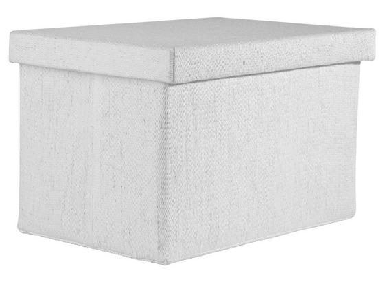 Skladací Box 'cindy' -ext- - biela, Moderný, plast/papier (38/26/24cm) - Mömax modern living Skladací Box 'cindy' -ext- - biela, Moderný, plast/papier (38/26/24cm) - Mömax modern living