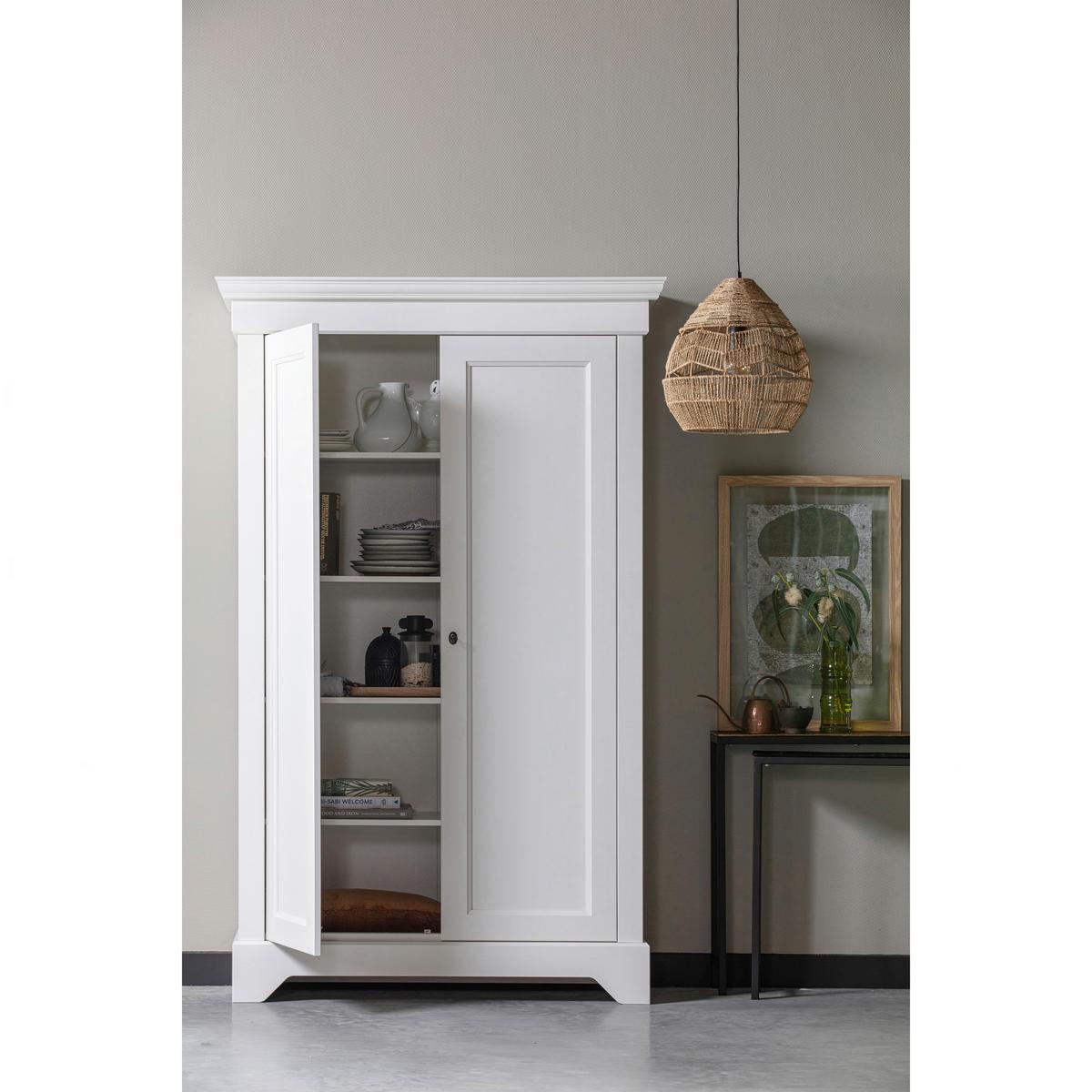 Kommode Isabel Weiß B: 118 Cm - Weiß, Design, Holz (118/191/47cm) - Livetastic