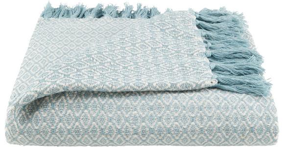 Tagesdecke Ines 140x210 Cm Mint, Baumwelle - Mintgrün, ROMANTIK / LANDHAUS, Textil (140/210cm) - James Wood