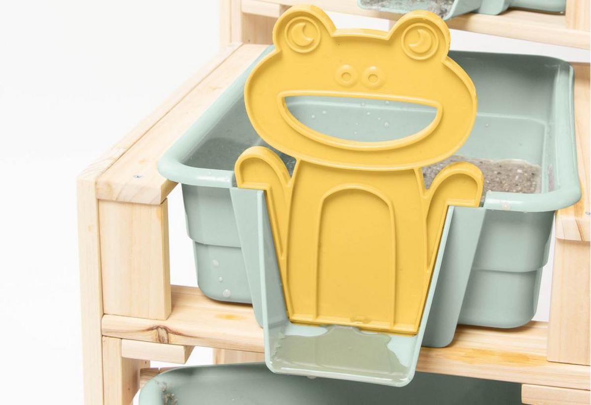 Kinderspieltisch 3er Set natur - Naturfarben, Basics, Holz (39,5/61/98cm) - Pinolino