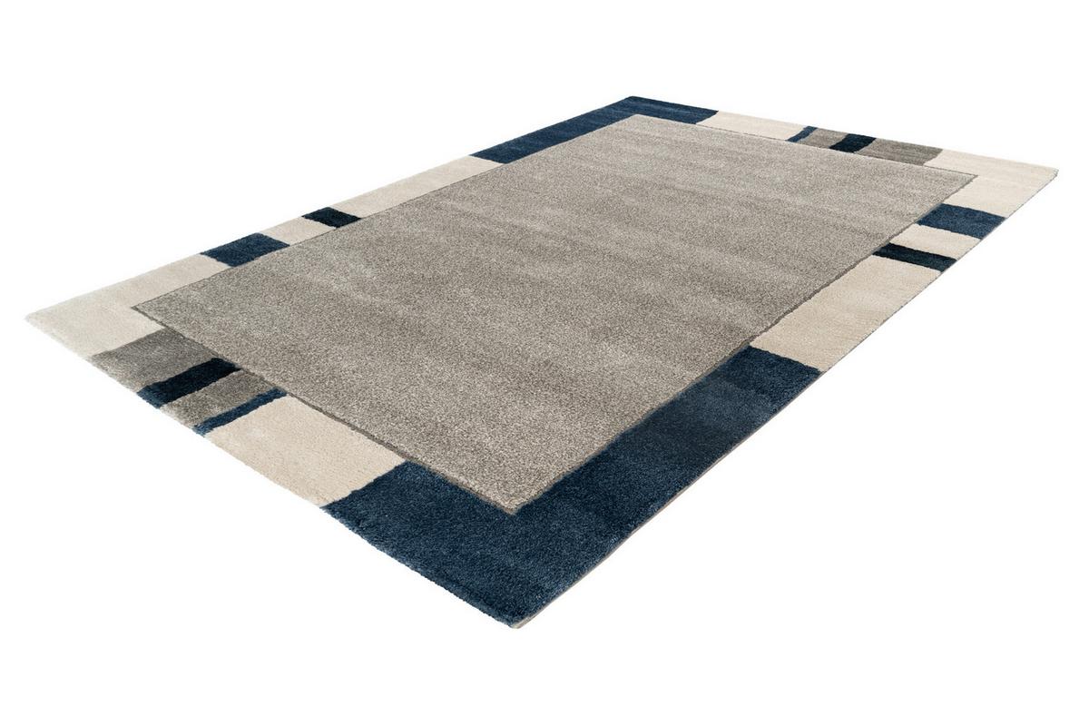 Flachwebteppich My Frisco 281 - Blau, Basics, Textil (120/170cm) - Obsession