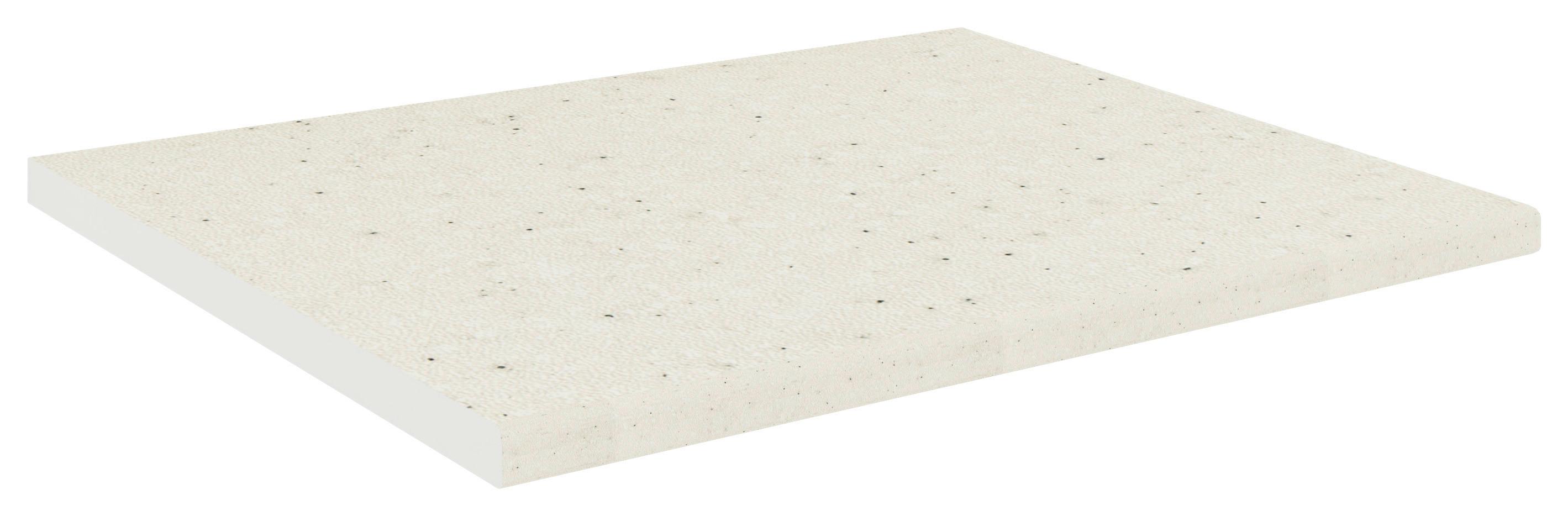 Arbeitsplatte Esilo Weiß B: 80 cm - Weiß, KONVENTIONELL, Holzwerkstoff (80/2,8/60cm) - MID.YOU