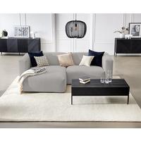 Ecksofa Bolt, Grau B: 255x160 cm - Grau, MODERN, Textil (255/160cm) - Trendmanufaktur