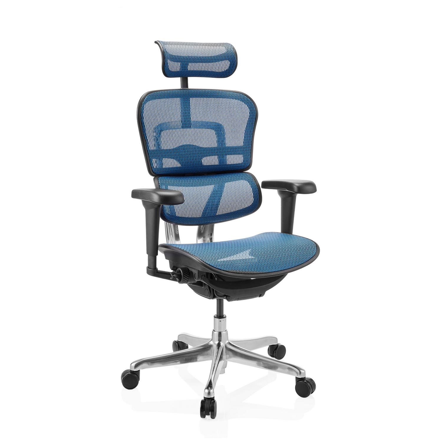 Drehstuhl Ergohuman Ultra Gen Blau B: 65cm