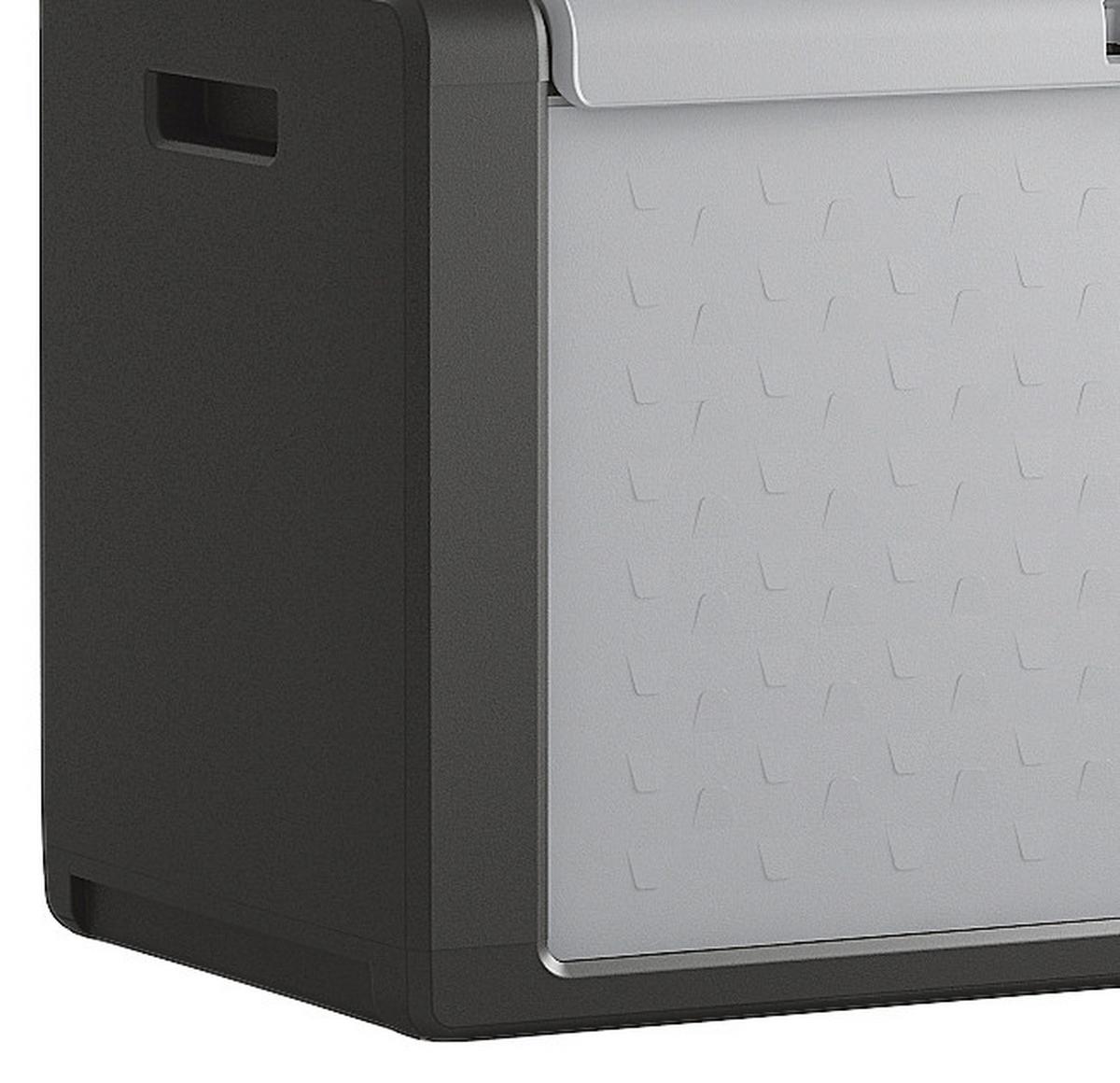 Kissenbox Wasserdicht Titan 118x55x49 cm 300 L Grau - Schwarz/Grau, Basics, Kunststoff (118/55/49cm) - Keter