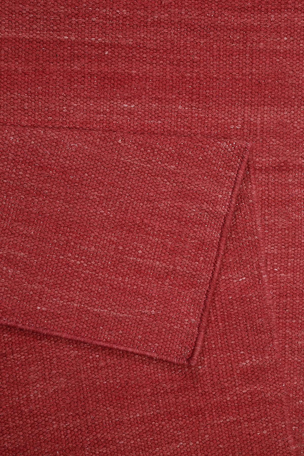 Handwebteppich Rot Baumwolle Rainbow Kelim 130x190 Cm - Rot, KONVENTIONELL, Textil (130/190cm) - Esprit