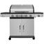 Gasgrill Landgraf BBQ Gs5 17,5 Kw - Silberfarben/Schwarz, MODERN, Metall (144/59/112cm)