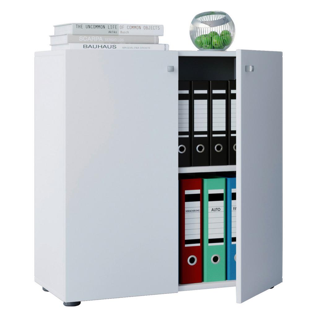 Aktenschrank Vandol Mini Weiß Dekor B 70 Cm