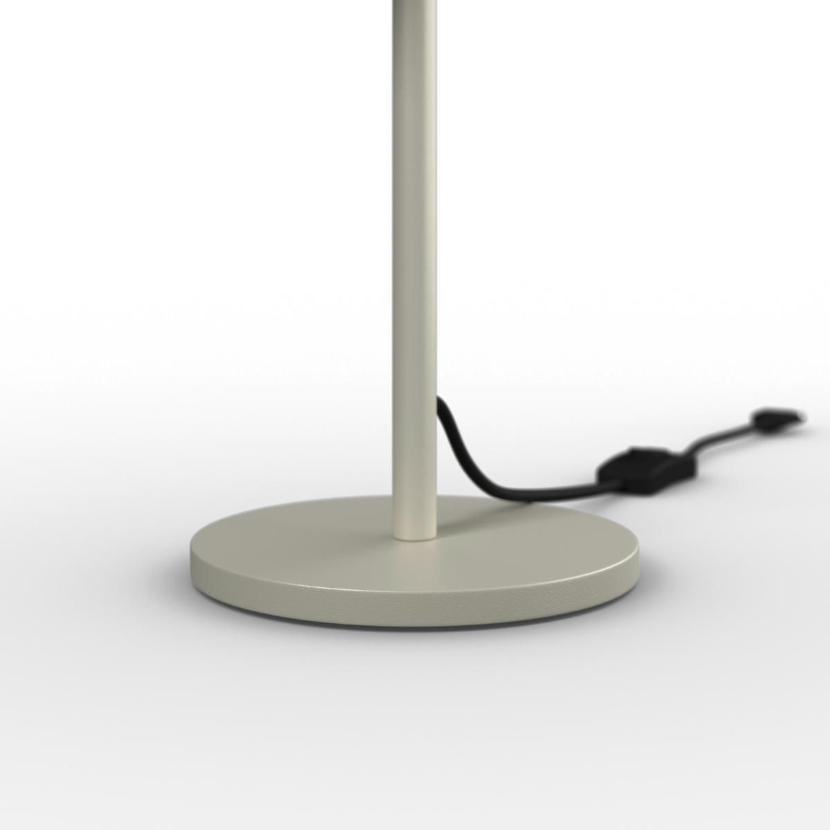 STOLNÍ LAMPA TAILA - šedá/světle šedá, Moderní, kov (28/46/28cm) - Bessagi Home
