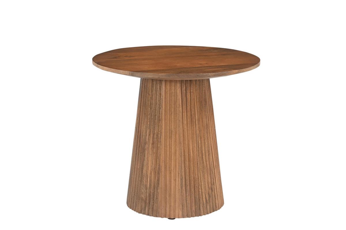 Beistelltisch Naturfarben B: 50 cm - Naturfarben, Design, Holz (50/50/46cm) - MID.YOU