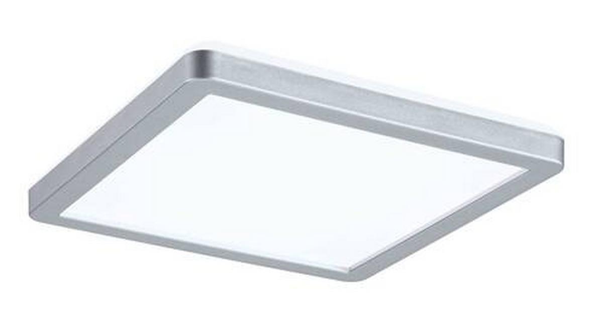 Led-paneel L: 19 Cm 71007 - Chromfarben, Basics, Kunststoff (19/19/2,8cm) - Paulmann