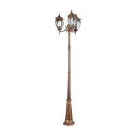 Wegeleuchte Fleur - Goldfarben/Schwarz, Trend, Metall (57/239cm) - MAYTONI
