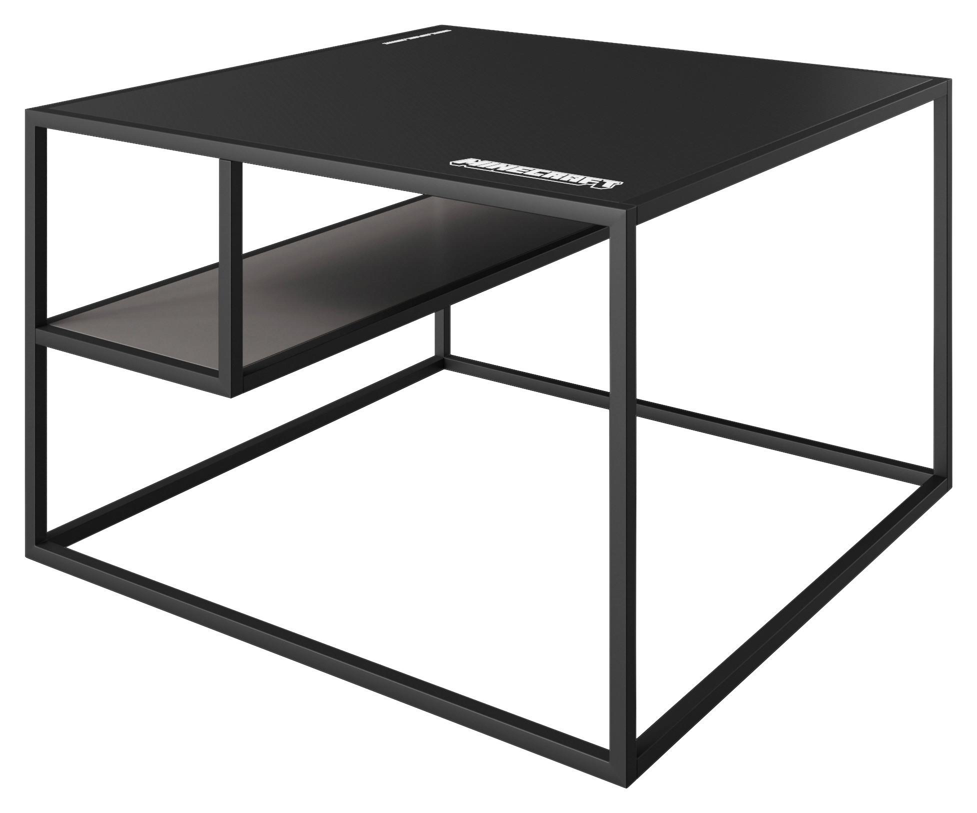 Couchtisch Minecraft - Schwarz, MODERN, Holzwerkstoff/Metall (70/70/45cm) - Minecraft