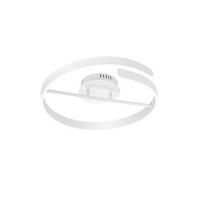 LED-DECKENLEUCHTE R67071131 PARMA - Weiß, Design, Metall (50/13,5cm)