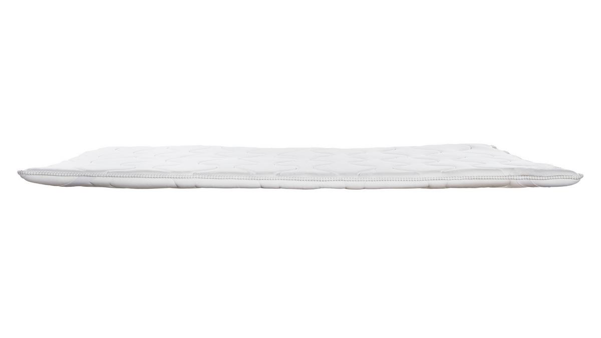 Topper Dream Sync 140x200 Cm Schaumstoffkern - Weiß, Basics, Textil (140/200cm) - Livetastic