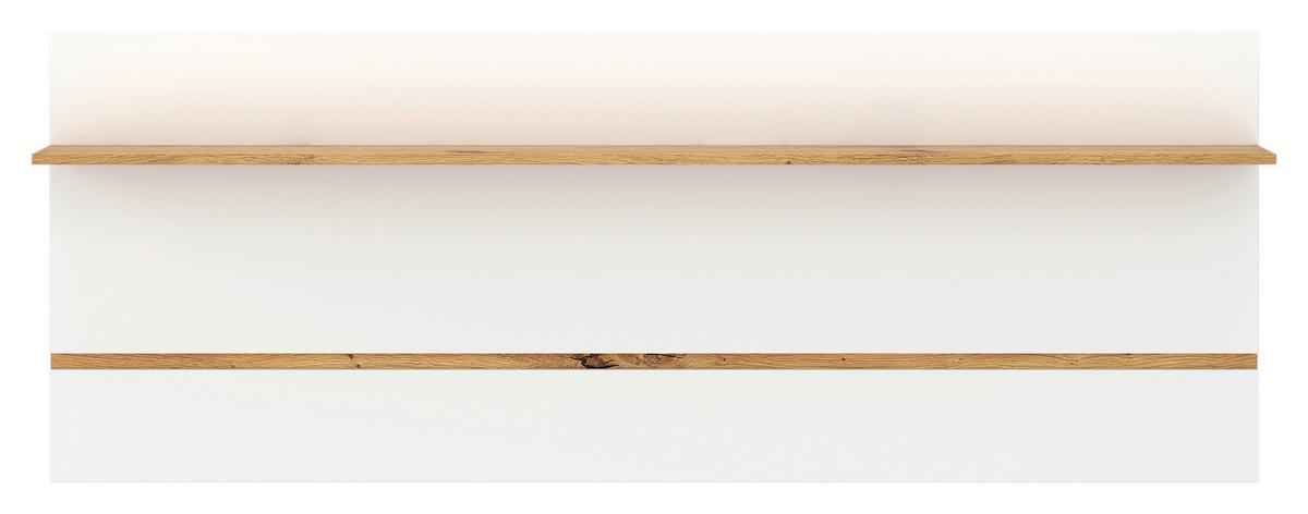 Fali Panel Foggia - Artisan tölgy/fehér, Trend, faalapú anyag (188,4/70/23,2cm)