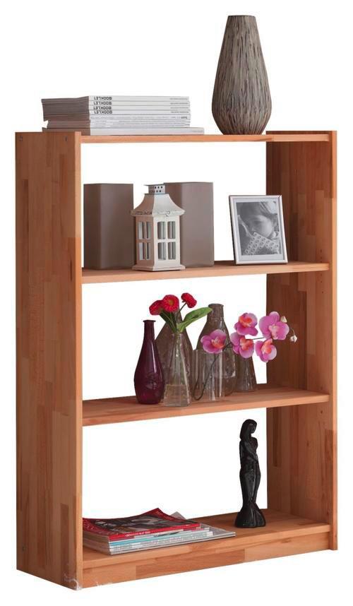 Regal Echtholz Massiv Simon B 80 Cm, Buche