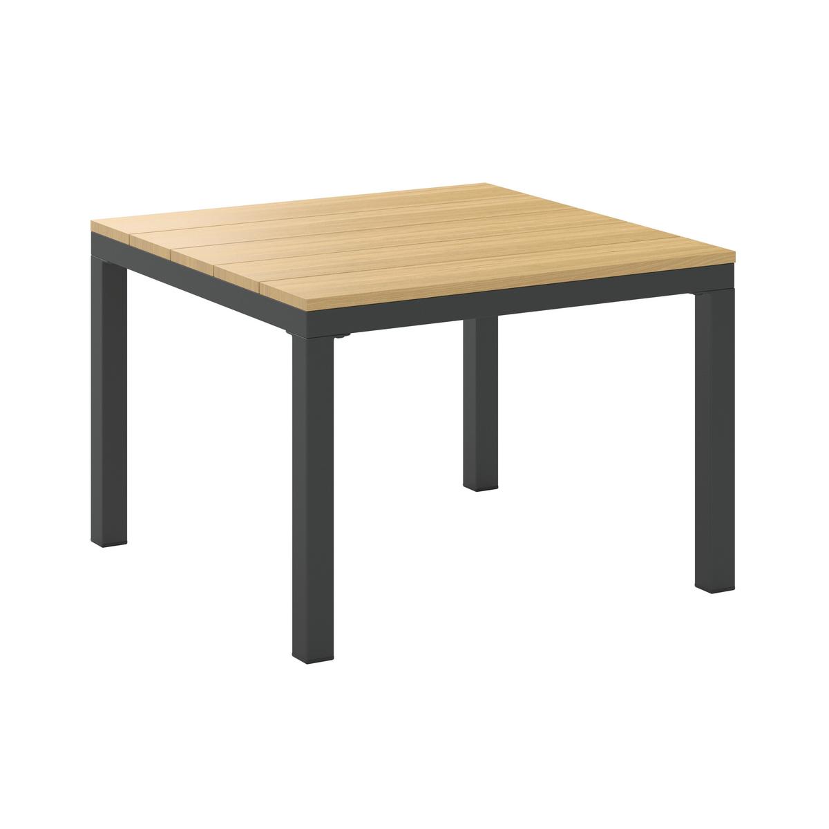 TERASOVÁ SEDACÍ SOUPRAVA ARIANNA - černá/krémová, Moderní, kov/textil (146/76/75cm) - Bessagi Garden