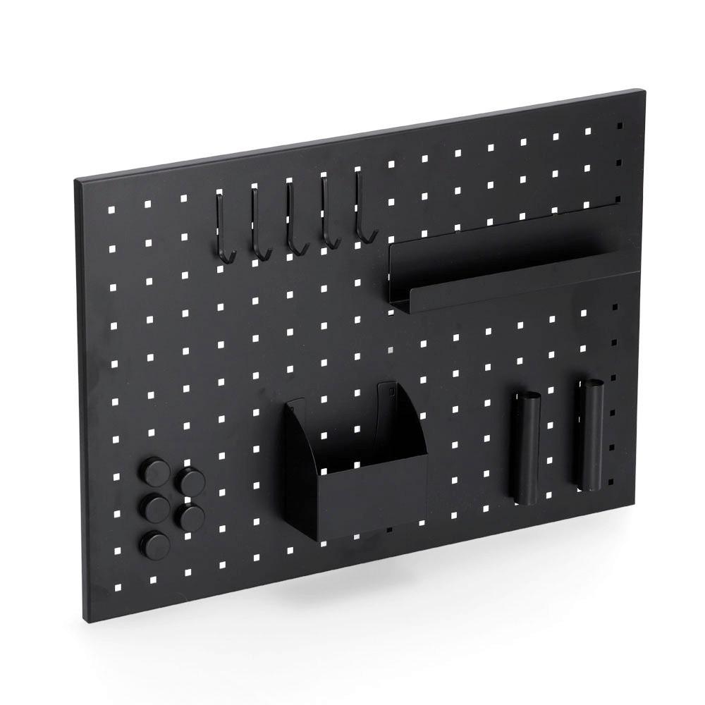 Homeboard schwarz 50x35 cm - Schwarz, Basics, Metall (50/35/1cm) - Zeller Present