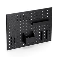 Homeboard schwarz 50x35 cm - Schwarz, Basics, Metall (50/35/1cm) - Zeller Present