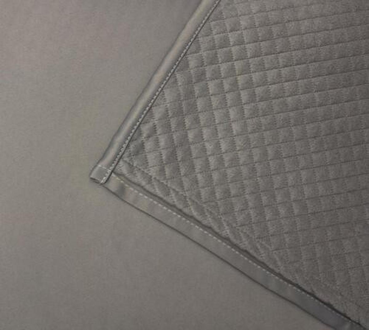 Lärmschutzvorhang Grau B: 135 cm - Grau, KONVENTIONELL, Textil (135/225cm)