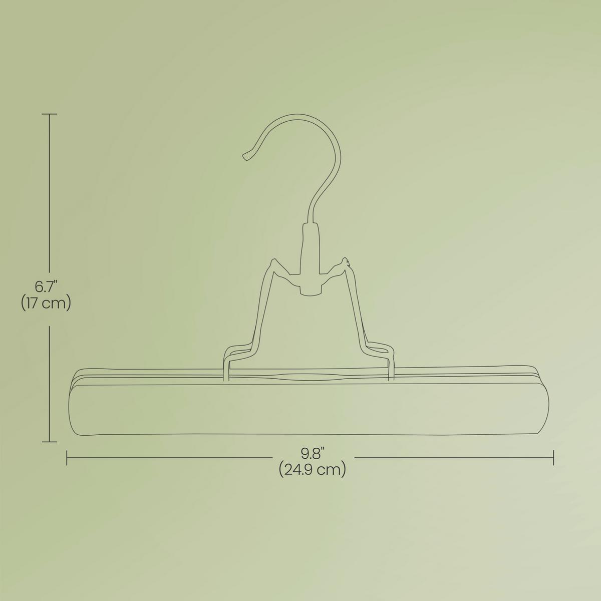 Hosenbügel Naturfarben B: 25 Cm - Naturfarben, Basics, Holz/Kunststoff (25/2.8/2,2cm)