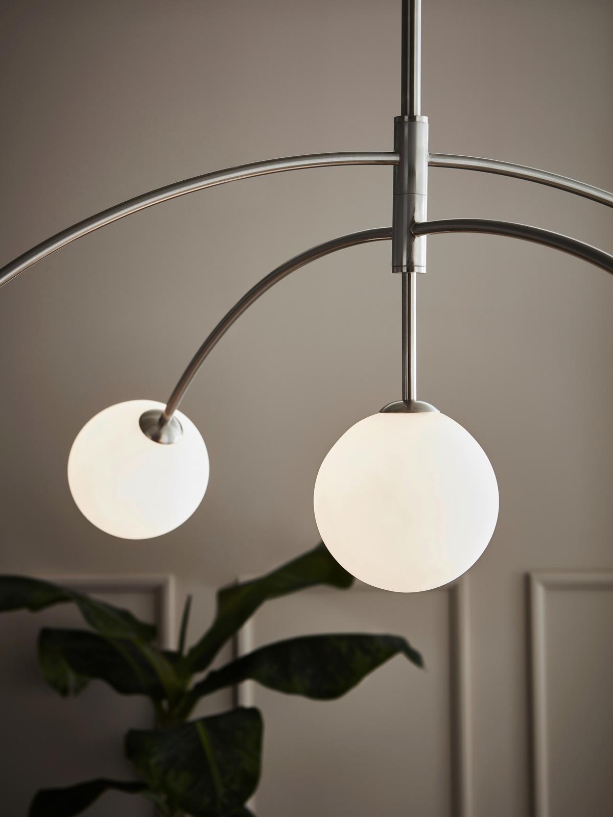 Pendelleuchte Heaven - Messingfarben, Basics, Glas/Metall (117/65,5cm) - Markslöjd