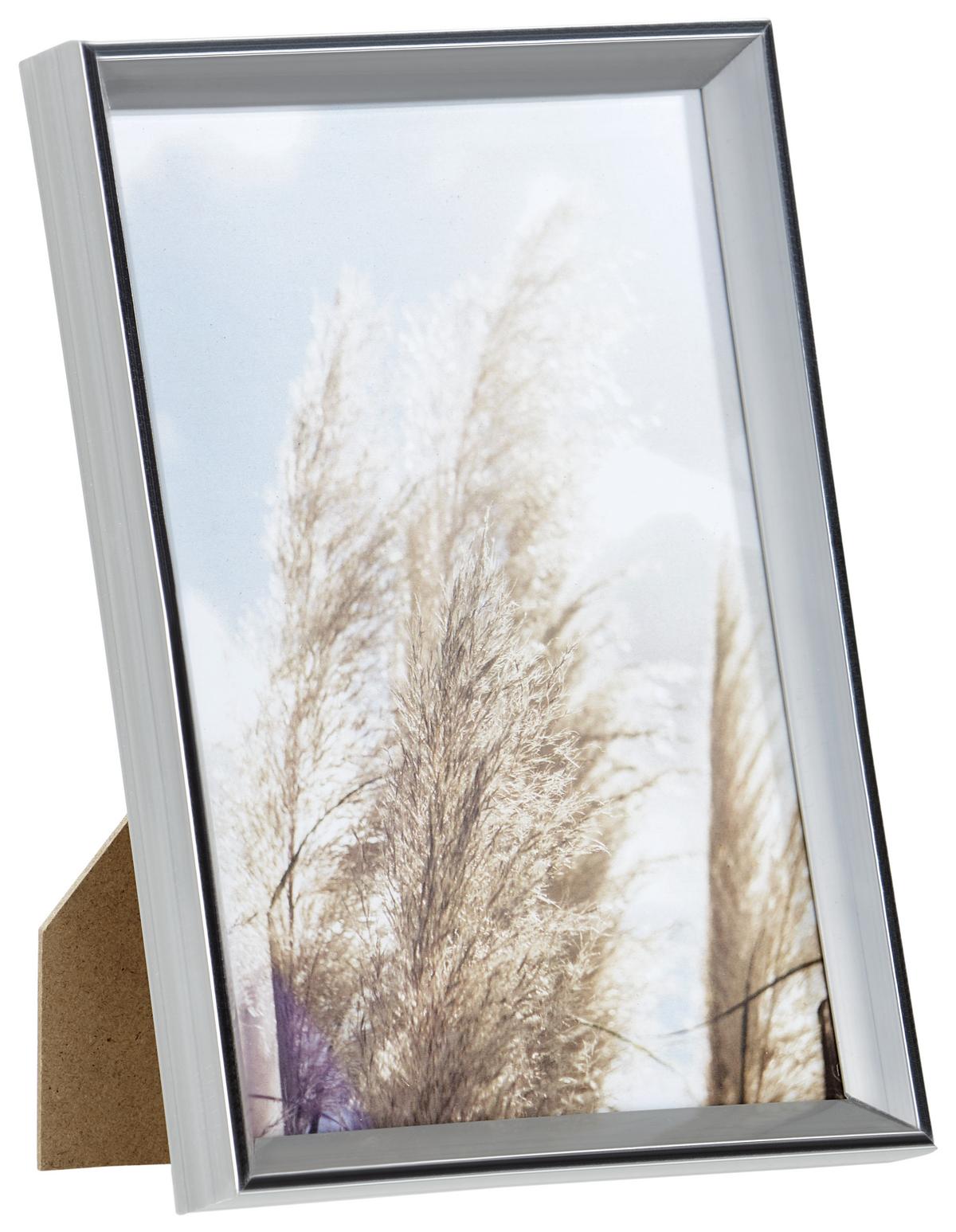 Képkeret Cameo - világosszürke, Basics, műanyag/Üveg (13,7/18,7/1,8cm) - Luca Bessoni