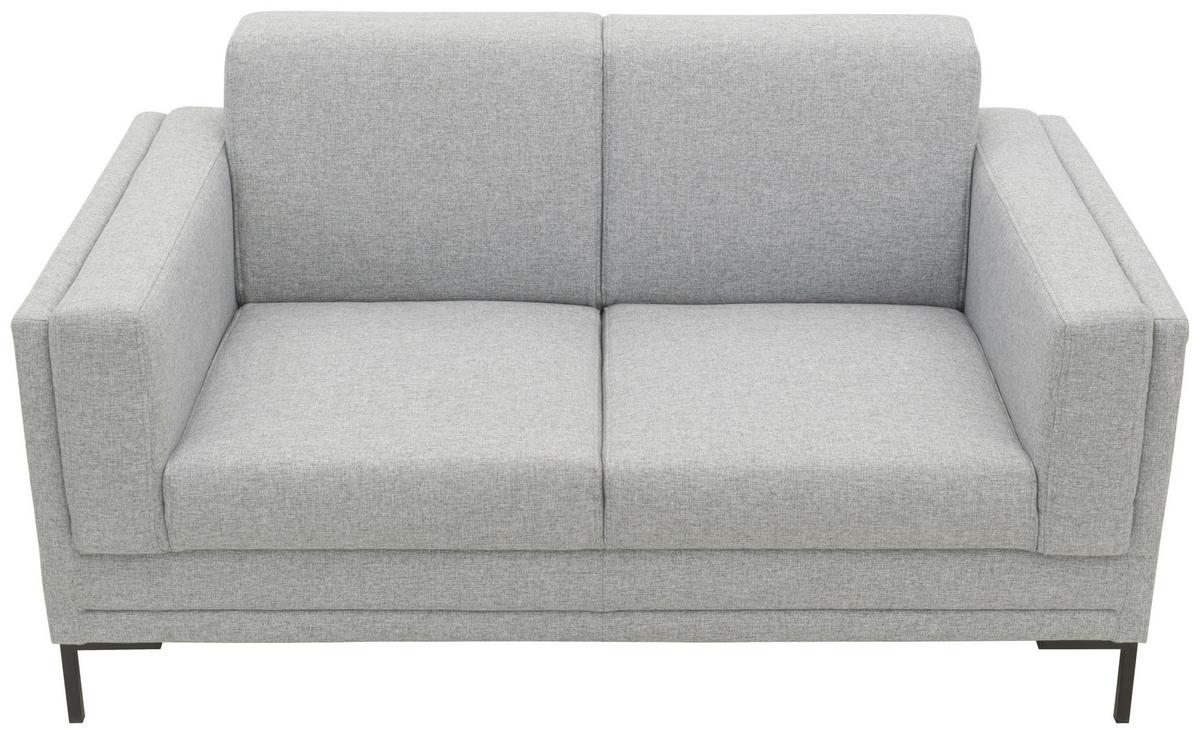 2-Sitzer-Sofa Looks Vii - Silberfarben/Schwarz, Design, Textil (155/82/90cm) - LOOKS by W.Joop