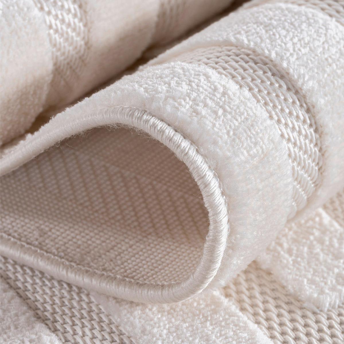 Flachwebteppich, Creme Doha - Creme, Design, Textil (240/340cm)