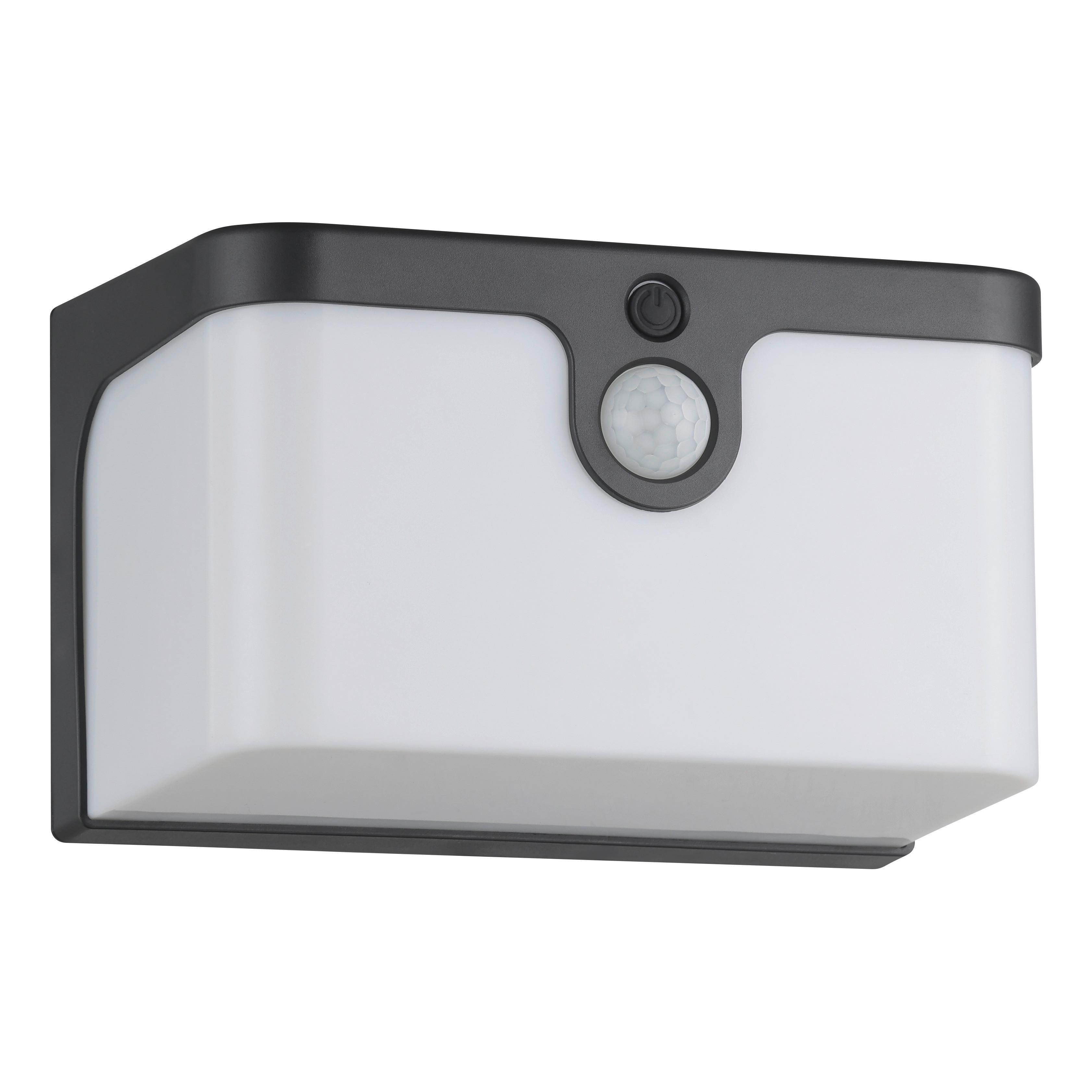 Solarleuchte 901081 Croara - Anthrazit/Weiß, Basics, Kunststoff (11,0/15,0/11,0cm) - Eglo