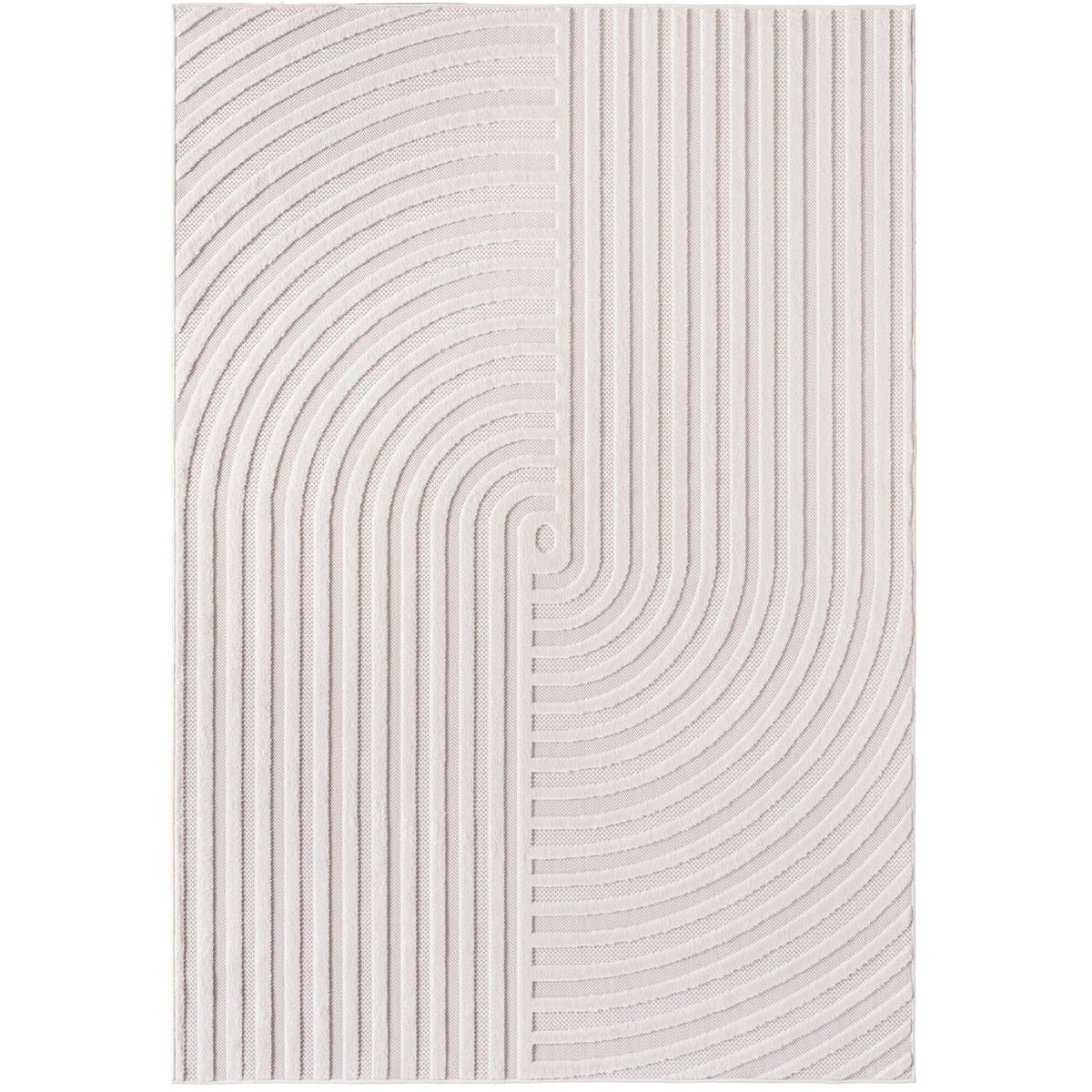 Flachwebeteppich, Creme Doha - Creme, Basics, Textil (120/170cm)