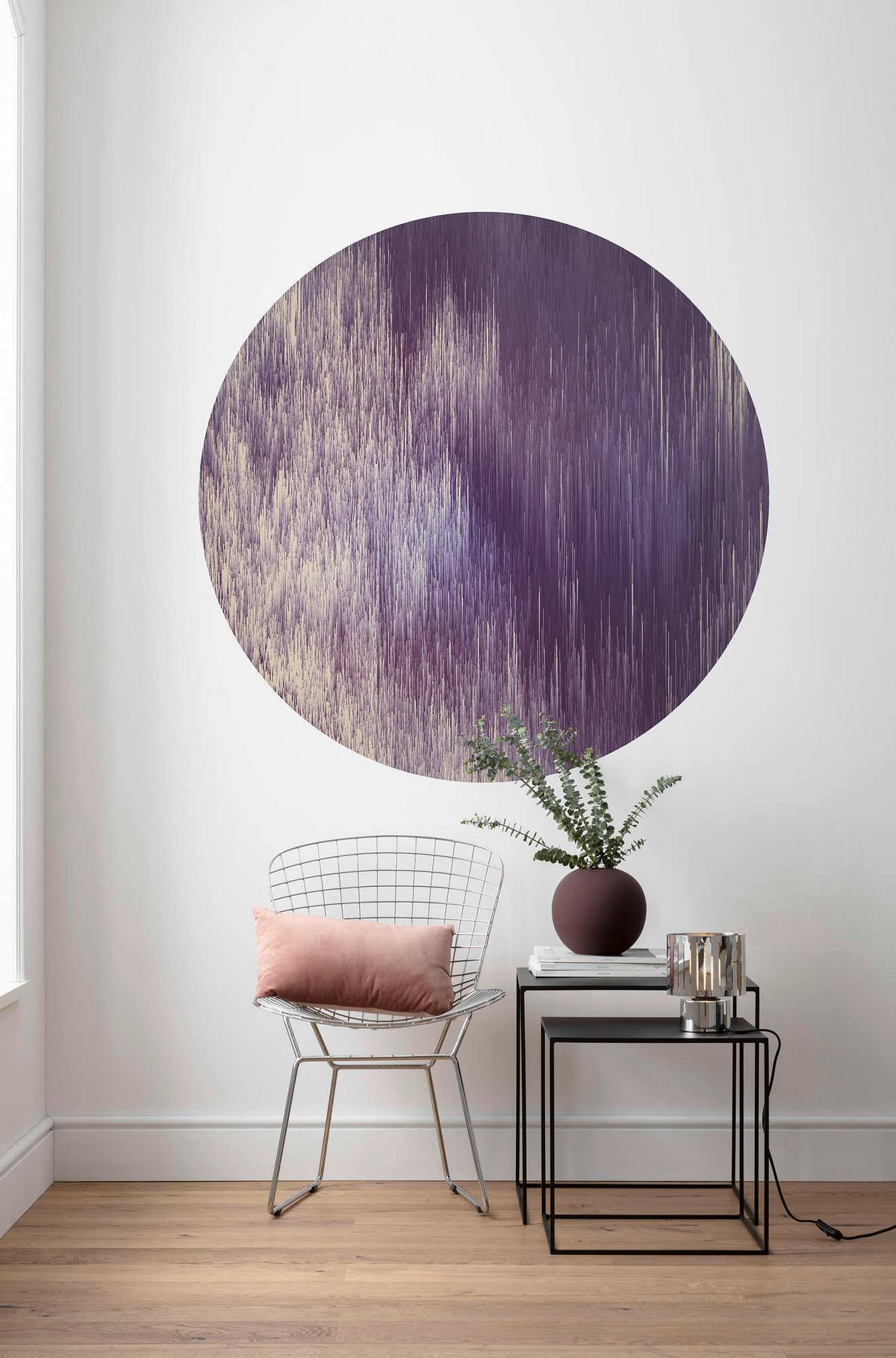 Fototapete Harmony - Blau, Trend, Papier (125cm) - Komar